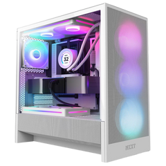 AVLANO ZENITH GAMING PC, AMD Ryzen 5, 6-Core, RX 9070 White Edition