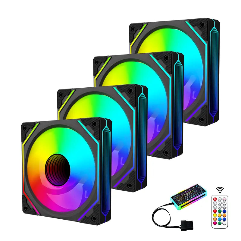 GAMING RGB 120MM Lüfter Black Edition
