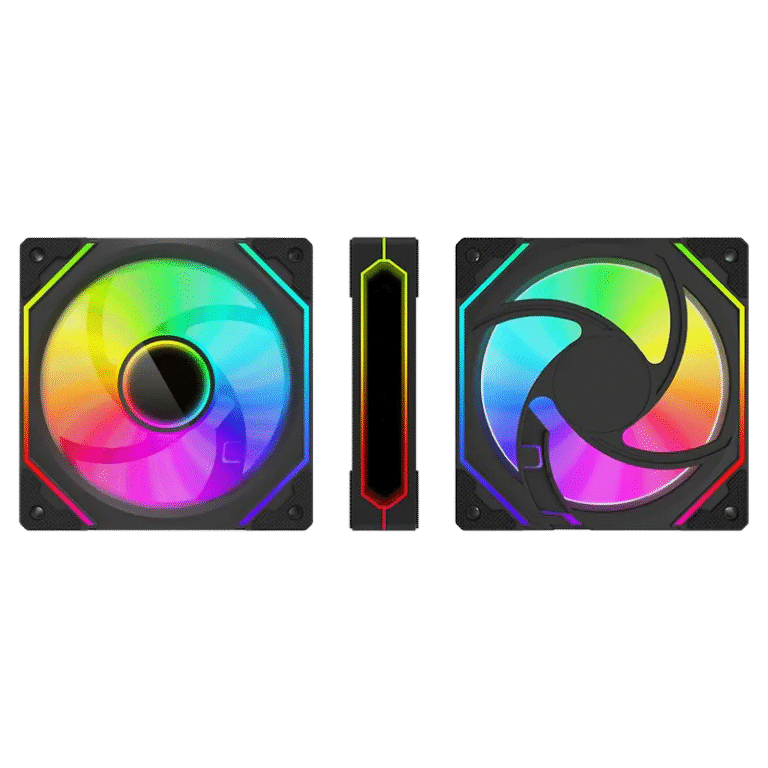 GAMING RGB 120MM Lüfter Black Edition