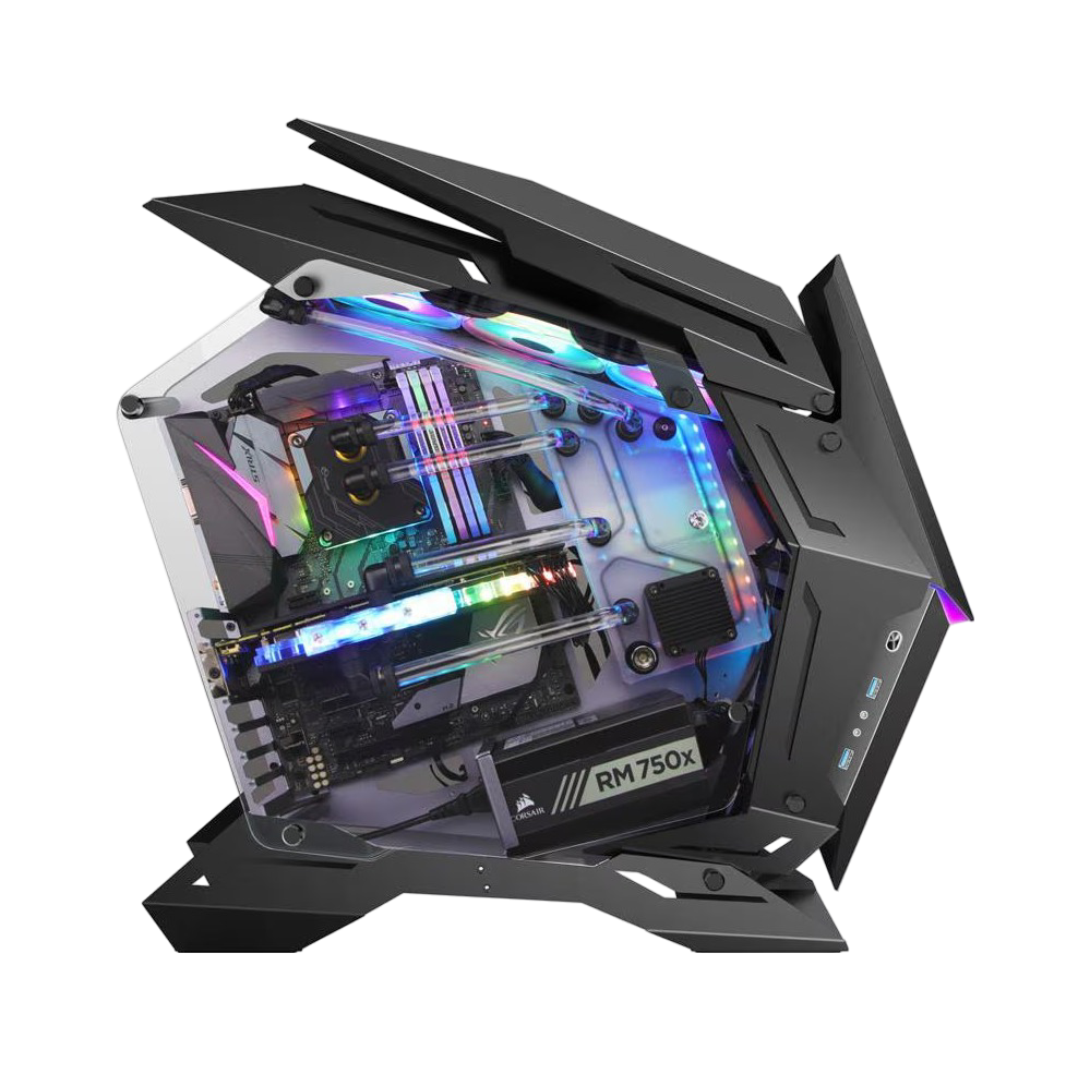 AVLANO CyberPunk GAMING PC, AMD Ryzen 5, 6-Core, RTX 5060Ti