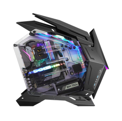 AVLANO CyberPunk GAMING PC, AMD Ryzen 5, 6-Core, RTX 5060Ti